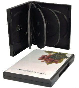 8 DVD case Black (27mm)